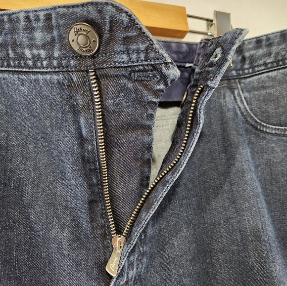 Elegant BRIONI Stelvio Dark Blue Indigo Cotton Stretch Jeans Made in Italy sz 44 - Picture 5 of 14